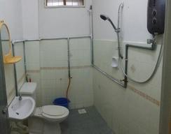 Kuantan Homestay Hasimah Guesthouse Indera Mahkota 6 dilengkapi dengan instant heater shower
